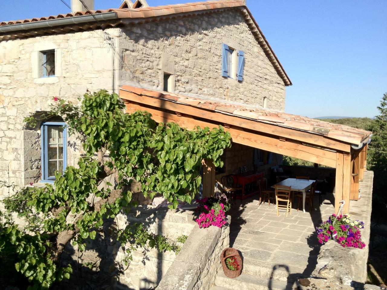 Bed and Breakfast L'Apogée à Labeaume Extérieur photo